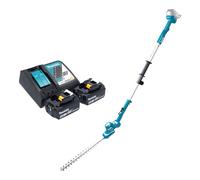Makita DUN 461 WRM2 Taille-haies sans fil 18 V 46 cm + 2x batterie 4,0 Ah + chargeur