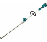 Makita DUN600LR LXT 18V 600mm Taille-haies télescopique sans fil avec 2 batteries 6.0Ah, moteur sans balais et technologie XPT pour une résistance à la poussière et à l'humidité.