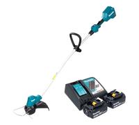 Makita DUR 189 RM2 Coupe-bordures sans fil 18 V 300 mm Brushless + 2x batterie 4,0 Ah + chargeur