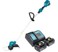 Makita DUR 189 ST2 Coupe-bordures sans fil 18 V 300 mm Brushless + 2x batterie 5,0 Ah + chargeur