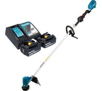 Makita DUR 190 LRT2X3 Coupe-bordures sans fil 18 V 300 mm Brushless + 2x batterie 5,0 Ah + chargeur