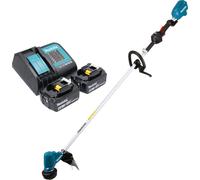 Makita DUR 190 LSG2X3 Coupe-bordures sans fil 18 V 300 mm Brushless + 2x batterie 6,0 Ah + chargeur