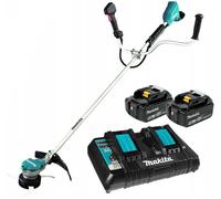 Makita DUR368APT2 Débroussailleuse sans fil 2 x 18 volts 5.0Ah Li-ion