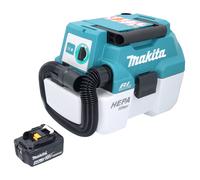 Makita DVC 750 LM1 Aspirateur à batterie LXT 18 V 67 mbar 7,5 l Brushless + 1x batterie 4,0 Ah - sans chargeur