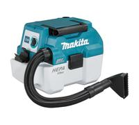 Makita DVC750LZX1 dépoussiéreur Bleu, Blanc 7,5 L 55 W