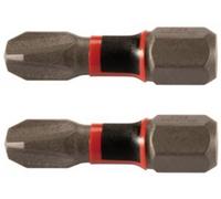 Makita E-03159 Embouts Impact Premier 25 mm PHILLIPS (PH), Hexa 1/4''