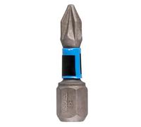 Makita Embout de vissage PZ1 25 mm Impact Premier Torsion Control – Lot de 2