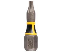 Makita Embouts Impact Premier E-03193 – TORX T10 25 mm, Hexa 1/4''
