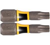 Makita E-03218 Embouts Impact Premier 25 mm TORX (T), Hexa 1/4''