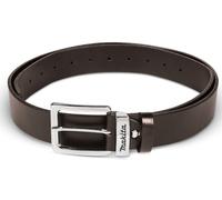 Ceinture en cuir brun gr.l