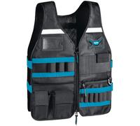 Makita E-05636 gilet de travail gilet poches ajustables confortables et fonction