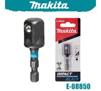 Makita E-08850 adaptateur de douille noire à Impact 1/2 "X 50MM 1/4'' tige hexagonale pilote à couple élevé-forets accessoires d'outils E-08850