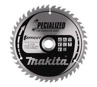 Makita Lame de scie circulaire Bois E-11156 Efficut 190x20x1,85 mm 45 dents