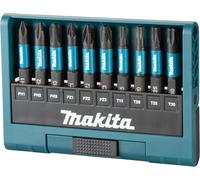 Makita E-12011 Set 10 Pièces Mèches 50mm Série Impact Noir Att. 1/4" Hex