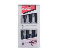 Makita E-13518 Lot de 6 tournevis cruciformes et fendus