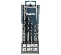 Makita Jeu de forets polyvalents E-14255 en carbure de tungstène – 5 pièces (4,5,6,8,10 mm)