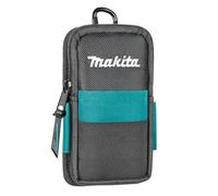 Makita E-15556 Étui de ceinture pour smartphone, compatible avec la plupart des smartphones, avec mousqueton et clip en plastique, espace pour cartes de visite ou cartes bancaires, polyester, 100 x 40