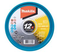 Makita E-17120-12 Disques De Découpe 125 Mm • 1,0 Mm • 12 Pièces • A