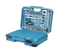 Makita E-17980 Jeu d'outils 231 pcs. 5/16" / 1/4" / 1/2" Tournevis / Clé à cliquet / Clé à molette / Embouts + Coffret