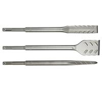 Makita E-20220 Lot de 3 ciseaux SDS-Plus Premium