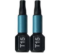 Makita B-63666 Embouts Impact Black 25 mm TORX ® (T), Hexa 1/4''