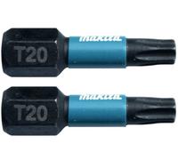 Makita B-63672 Embouts Impact Black 25 mm TORX ® (T), Hexa 1/4''