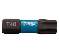 MAKITA embout de torsion 1/4" IMPACT NOIR T40, 25 mm 2 pcs B-63703