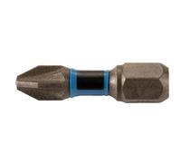 Makita Embouts Impact Premier PZ2 25 mm PZ2 - 25 mm - 1/4" - 15 pcs.