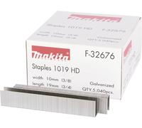 Agrafes pour agrafeuses à batterie L19 x l10mm - MAKITA F-32676