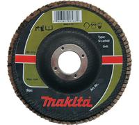 Makita Fächerscheibe 1 Stk. - 115 mm - 22,23 mm - K120 - Edelstahl