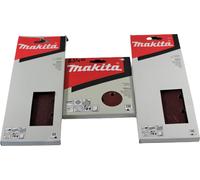 MAKITA Feuilles abrasives Papier abrasif Set de 3 pièces outil de ponçage feuilles