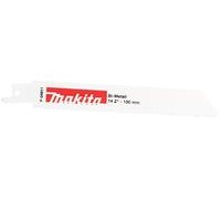 Makita Lame de scie sabre P-04911 150 x 0,9 mm Bi-métal 14 dents 5 pièces