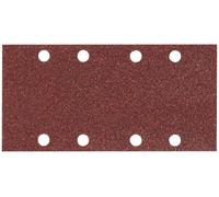 Makita Feuilles rectangulaires abrasives 93x185 mm - 4 + 4 trous - Auto-agrippant - P-31871