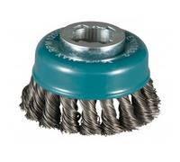 MAKITA fil d'acier coupe brosse fil tressé diamètre 0,5 mm X-LOCK 80 mm D-73380