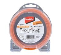 Makita Fil de coupe Four Leaf 2,4 mm, 15 m - E-01797