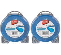 Makita Fil Nylon Rond Ø1.6 pour débroussailleuse E-02733 (Lot de 2)