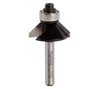 Makita Fraises à chanfreiner à roulement 2 taillants 6mm - D-09488