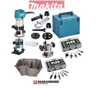 Makita Fraiseuse multifonction RT0702CX2J + 2 jeux de fraises défonceuse frai...