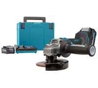 Makita GA005GM201 Meuleuse D'angle Sans-fil - XGT 40V Li-ion - 2 Batteries 4,0 Ah - Mbox - 125 Mm - Brushless