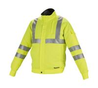 Makita Gilet de protection pour batterie Makita, jaune, taille XL (DFJ214ZXL) Quantité:1