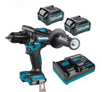 Makita HP001GD201 40V XGT Hammer Drill Driver Kit 2x 2,5Ah Batteries