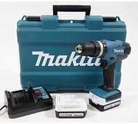 Makita HP347DWEX3 Perceuse Visseuse à percussion avec 2 batteries 14,4 V 1,3/74 accessoires en Coffret