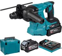 Makita HR011GU201 Perfo-burineur SDS-Plus AWS XGT (2×4,0 Ah/40V), Makpac