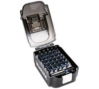 Makita Impact Black E-03084 Jeu d'embouts vis Pozidriv, cruciforme Phillips, 6 pans intérieurs (TX) avec porte-embout