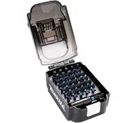 Makita Impact Black E-03084 Jeu dembouts vis Pozidriv, cruciforme Phillips, 6 pans intérieurs (TX) avec porte-embout