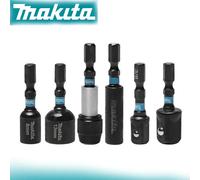 Makita Impact - jeu d'embouts à manchon magnétique série noire, douille 6mm/8mm/10mm/13mm, Extension de tige hexagonale, porte-embout à changement rapide E-08822 3 pièces