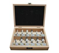 Coffret de 12 fraises à bois MAKITA D-53556 pour défonceuse (queue 8mm)
