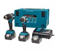 Makita Kit spécial d'appareils sans fil Makita 18 V DLX2180TJ1 Quantité:1
