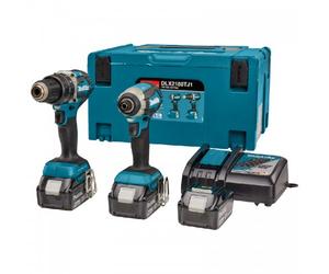 MAKITA Jeu de batteries DHP484+DTD153 Li-ion LXT 18V/5.0Ah DLX2180TJ1