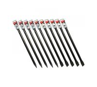 MAKITA jeu de ciseaux SDS-Max : 5x burin pointu 400 mm, 5x burin plat 400x25 mm, 10 pièces D-35324-10